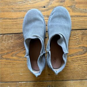 UGG Perforated Slip-On Sneakers in Gray